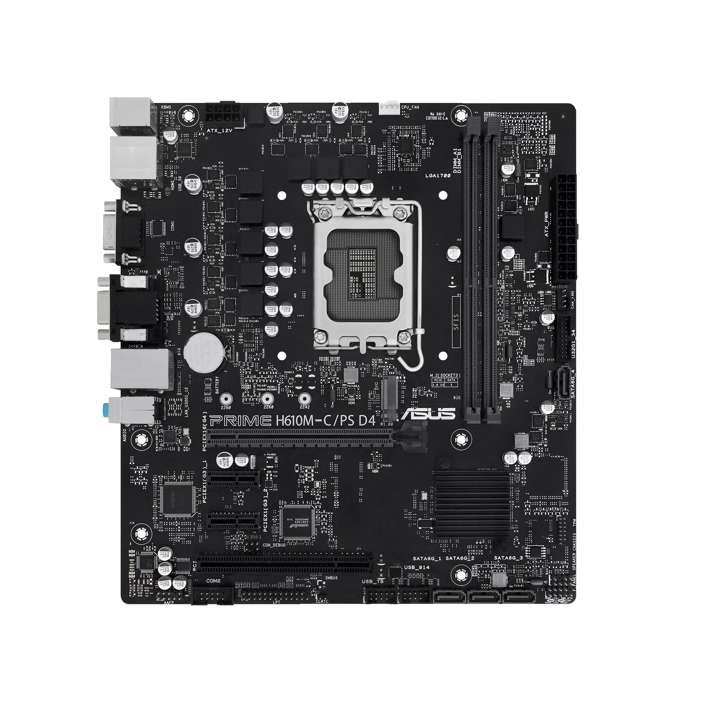 مادربرد ایسوس مدل PRIME H610M-C/PS D4 مادربرد ایسوس مدل PRIME H610M-C/PS D4