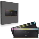 رم دسکتاپ DDR5 دوکاناله 6000 مگاهرتز CL30 کورسیر مدل Dominator Titanium RGB ظرفیت 32 گیگابایت