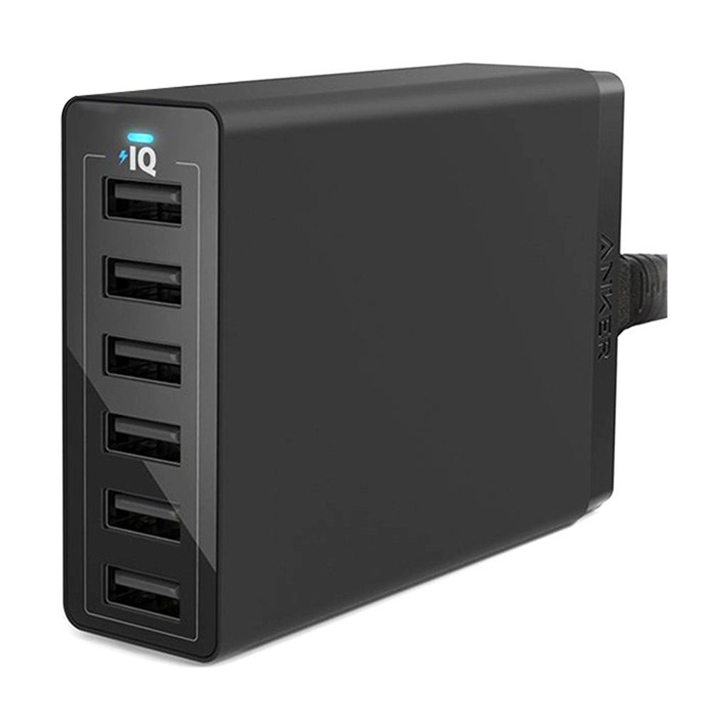 شارژر دیواری 60 وات 6 پورت انکر مدل A2123 Powerport 6