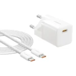 شارژر دیواری 25 وات باسئوس مدل GaN5 mini به همراه کابل USB-C
