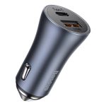 شارژر فندکی باسئوس مدل Golden Contactor Pro به همراه کابل تبدیل USB-C