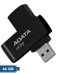 فلش مموری ای دیتا مدل UC310 ظرفیت 64 گیگابایت با رابط USB 3.2 Gen1، طراحی چرخشی، سازگار با ویندوز، مک، لینوکس، بدون نیاز به نصب درایور و مناسب استفاده در کامپیوتر، لپ‌تاپ، گوشی و تلویزیون